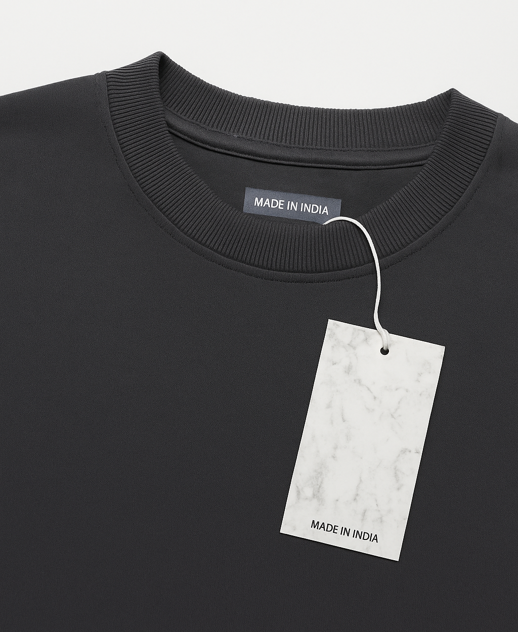 Black Oversized Chess Printed T-Shirt for Men | "One Wrong Move " POWERFULL Quote PRINTED ON BACK SIDE OF THE Tee
