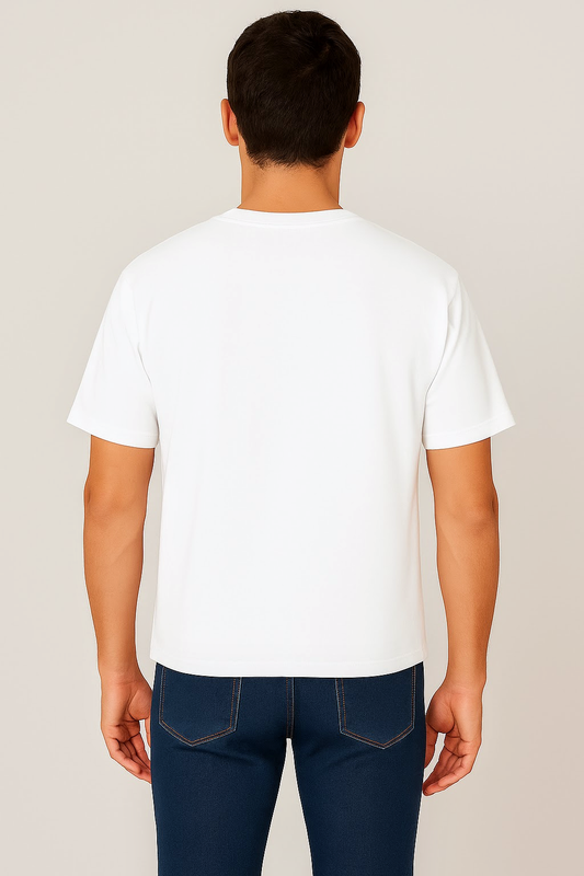100% Organic Cotton Original T-Shirt - Drop Shoulder/ Down Shoulder/ oversized Tshirt