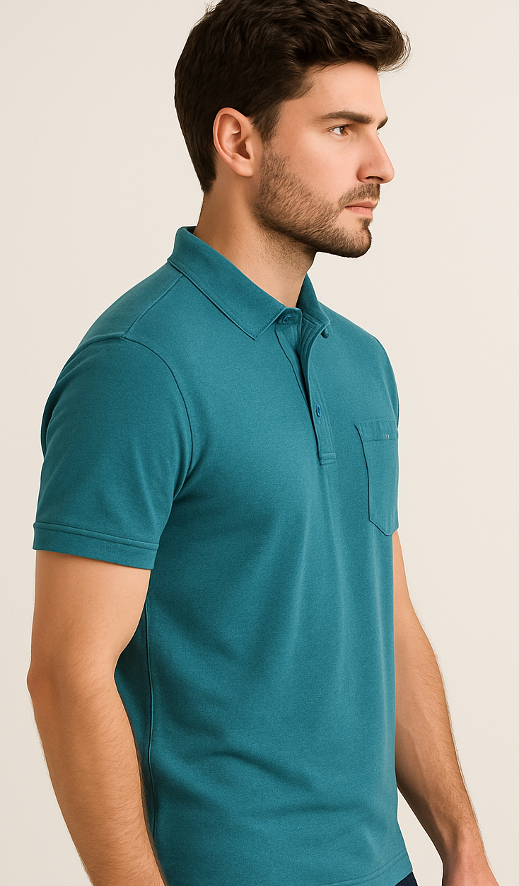 MAJORIS Men's Premium Cotton Polo T-shirt | Regular Fit | Half Sleeve Solid Collar T-shirt