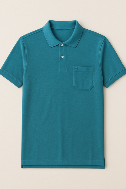 MAJORIS Men's Premium Cotton Polo T-shirt | Regular Fit | Half Sleeve Solid Collar T-shirt