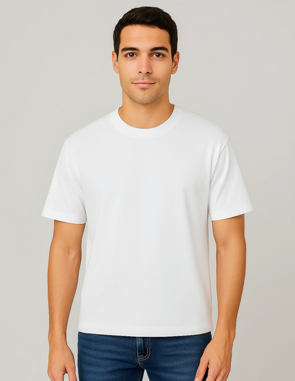 100% Organic Cotton Original T-Shirt - Drop Shoulder/ Down Shoulder/ oversized Tshirt